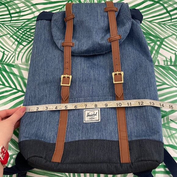 Herschel Supply Co Little America Backpack Indigo Denim Limited Edition main image 7